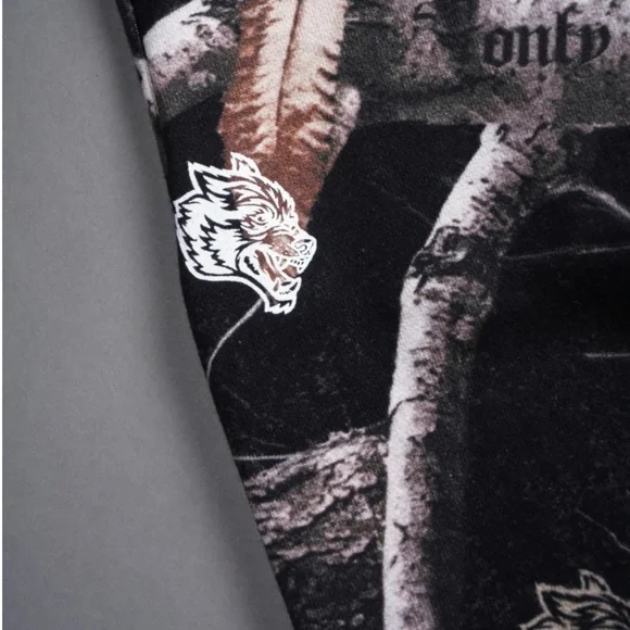 DARC SPORT WOLVES LOUNGER SWEAT PANTS IN DARC WOODLAND CAMO - Picture 7 of 11